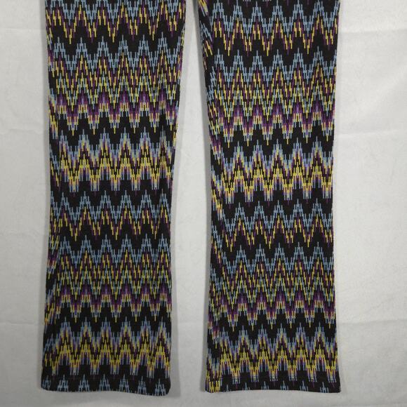 Urban Outfitters Pants Womens XS Multicolor Geometric Boho Bootcut Knit Pull On - Picture 3 of 12